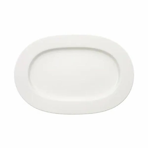 Villeroy & Boch Servierplatte »Servierplatte oval Royal 41 cm weiß« günstig online kaufen