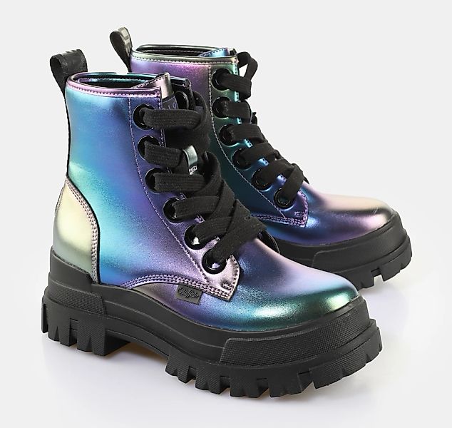Buffalo Schnürboots "ASPHA LACE UP HI", Schnürboots, Freizeitschuh, Plateau günstig online kaufen