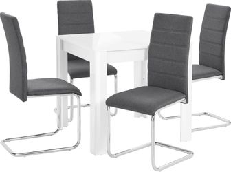 INOSIGN Essgruppe, (Set, 5-tlg), Hochglanz, 2 günstig online kaufen