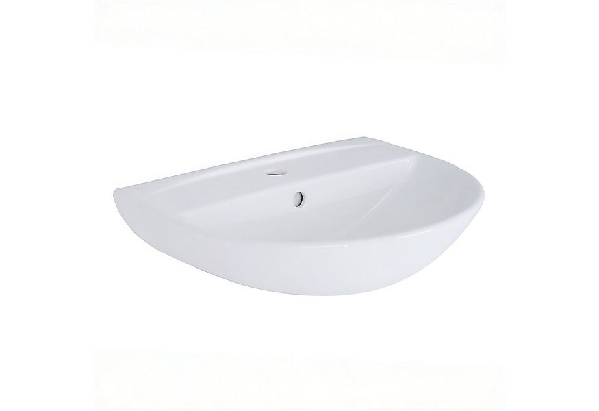 Belvit Waschbecken BV-WB8201 (einzel, 1-St), Belvit Tulpen Keramik Waschbec günstig online kaufen