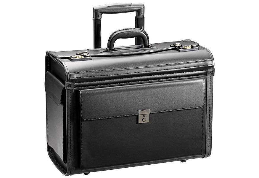 D&N Pilotenkoffer Business & Travel, 2 Rollen, Kunstleder günstig online kaufen