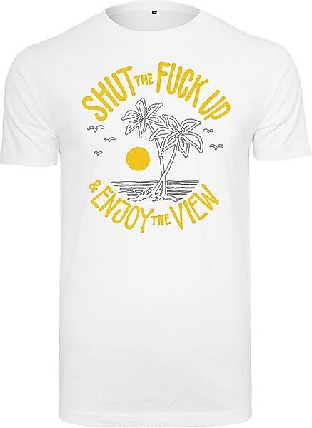 MisterTee T-Shirt MisterTee Herren Shut the Fuck Up & Enjoy The View Tee (1 günstig online kaufen