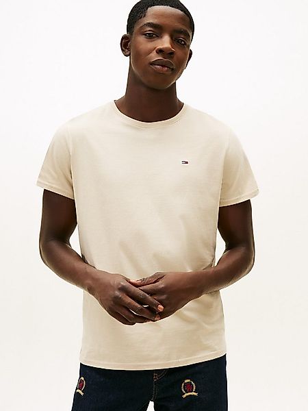 Tommy Jeans T-Shirt TJM ESSENTIAL SOLID TEE mit Rundhalsausschnitt und deze günstig online kaufen
