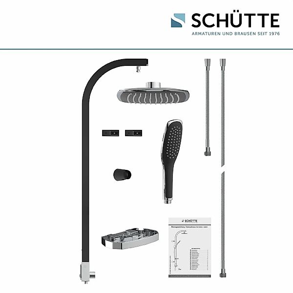 Schütte Brausegarnitur MADAGASKAR, Höhe 123 cm, günstig online kaufen