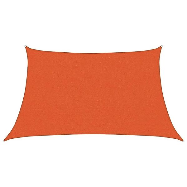 vidaXL Sonnensegel 160 g/m² Trapezform Orange 3/4x2 m HDPE 311708 günstig online kaufen