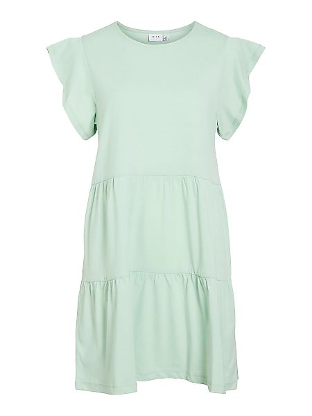 Vila Shirtkleid Kurzärmeliges Volant Design mit günstig online kaufen