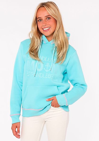 Zwillingsherz Hoodie Strandleben Moin mit gesticktem günstig online kaufen