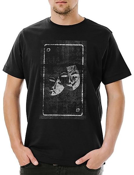 Urban Backwoods Print-Shirt Urban Backwoods Tarot The Joker Herren T-Shirt günstig online kaufen