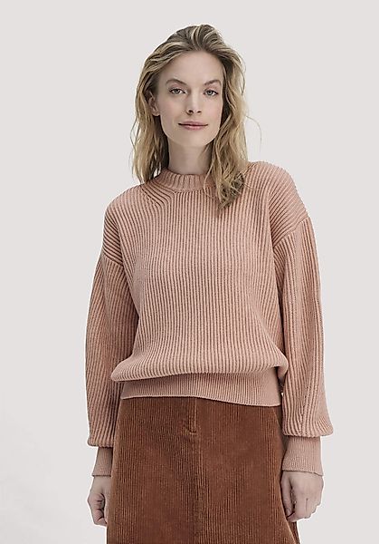 Hessnatur Strickpullover Relaxed aus reiner Bio-Baumwolle günstig online kaufen