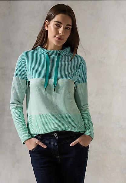 Gestreiftes Colorblock Shirt günstig online kaufen