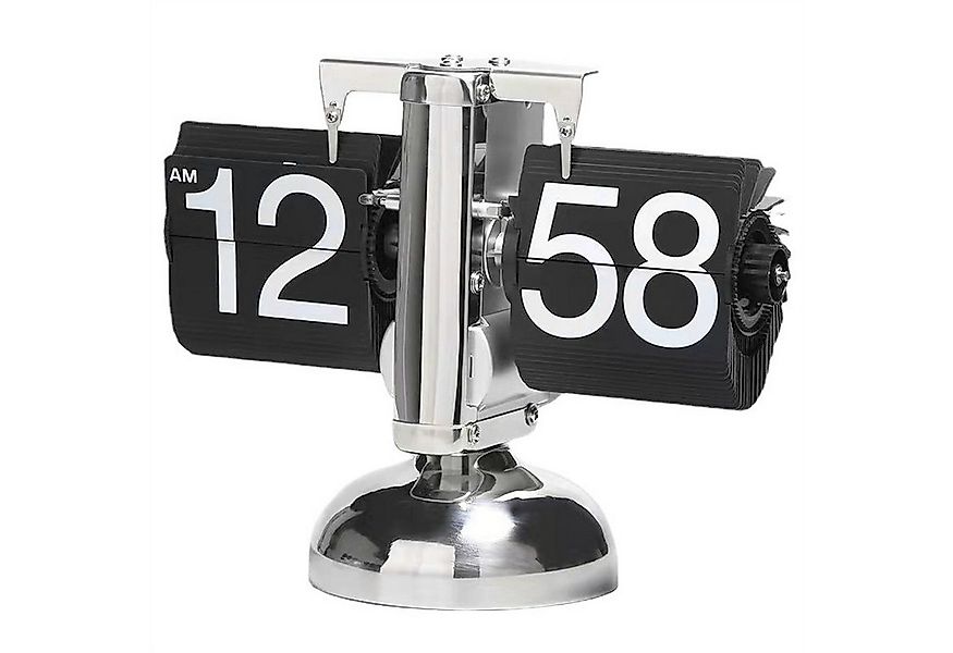 autolock Pendeltischuhr Retro Digital Flip Down Uhr mit internem Zahnradant günstig online kaufen