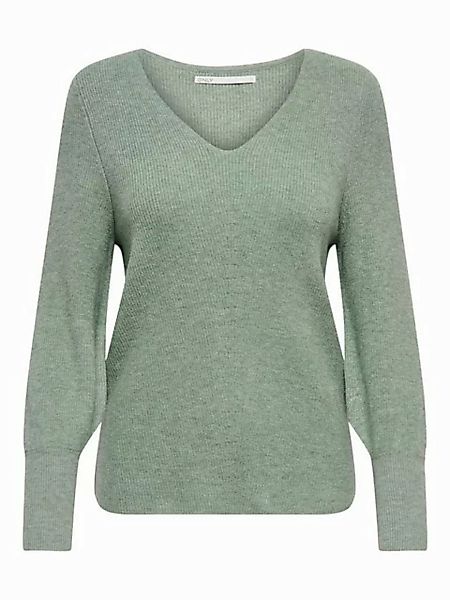 ONLY V-Ausschnitt-Pullover ONLATIA L/S V-NECK CUFF KNT günstig online kaufen