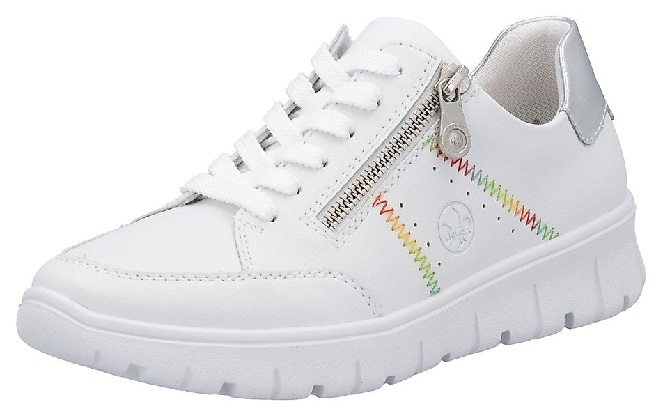 Rieker Sneaker, Schnürschuh, Halbschuh, Freizeitsneaker, seitlicher günstig online kaufen