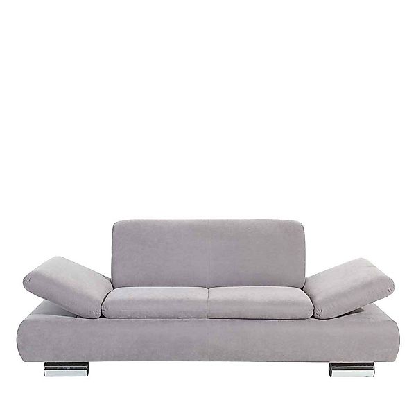 Sofa mit Fußgestell aus Metall gepolsterter Rückenlehne günstig online kaufen