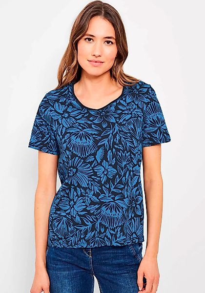 Cecil T-Shirt, mit sommerlichem Alloverdruck günstig online kaufen