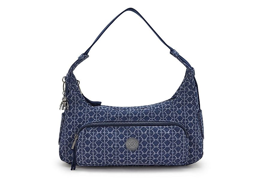 KIPLING Schultertasche Denim Love, Polyester günstig online kaufen