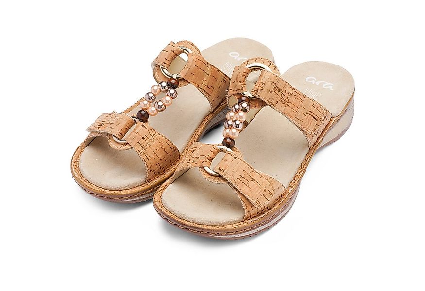 Ara HAWAII Pantolette Schlupfschuh, Komfortschuh mit Klettverschlüsse, G-We günstig online kaufen