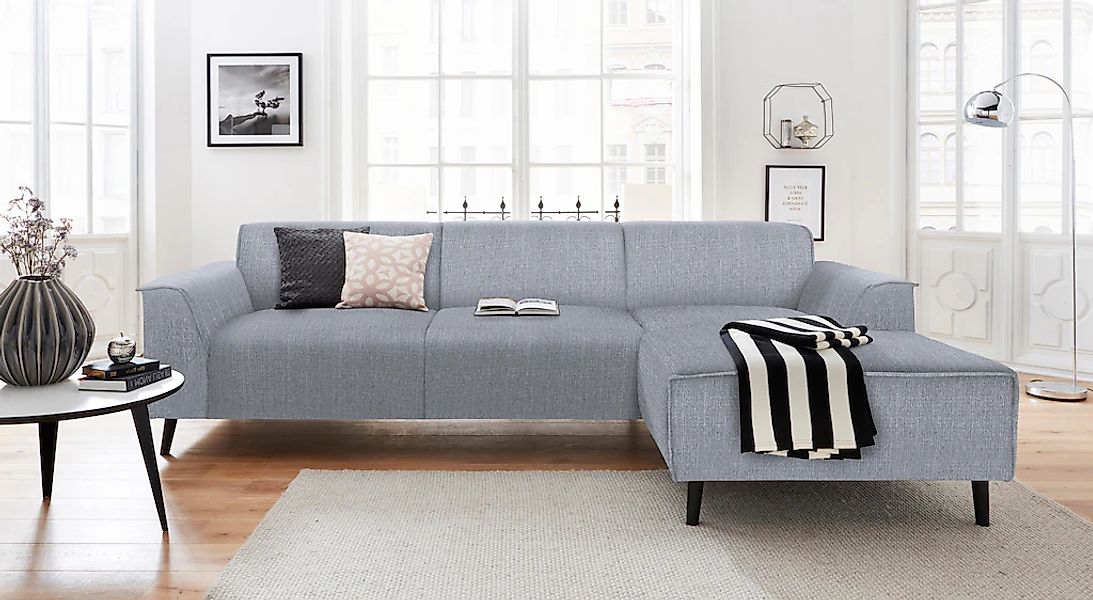 DOMO collection Ecksofa "Amora, inklusive komfortablem Federkern für mehr S günstig online kaufen