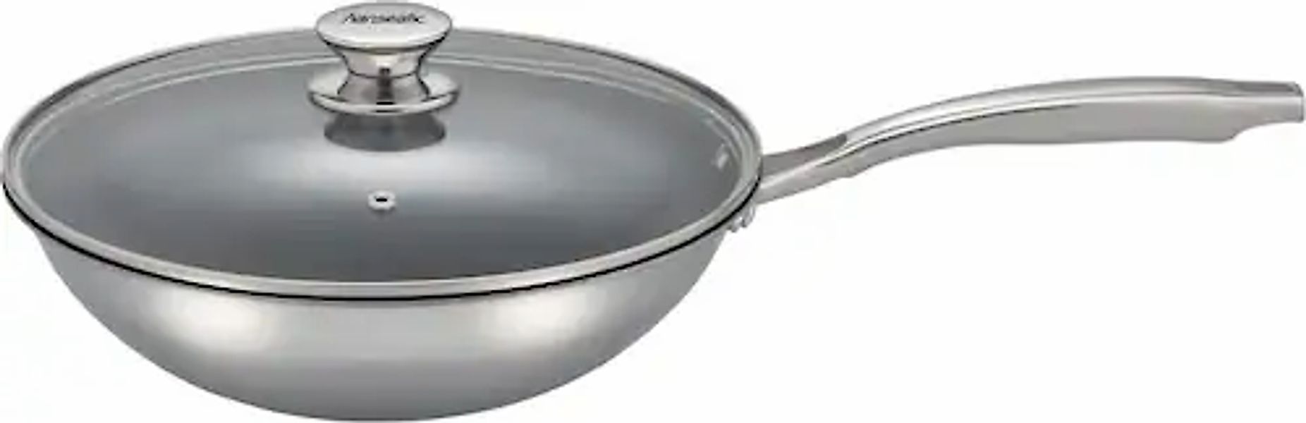 Hanseatic Wok »hanseatic«, Edelstahl, aus Dreischicht-Material mit Antihaft günstig online kaufen