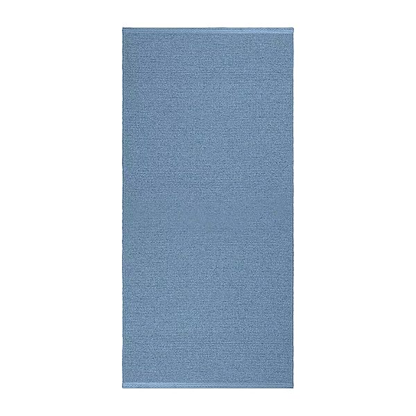 Mellow Kunststoffteppich blau 70 x 200cm günstig online kaufen
