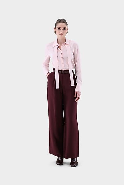 Hemdbluse aus Seide günstig online kaufen