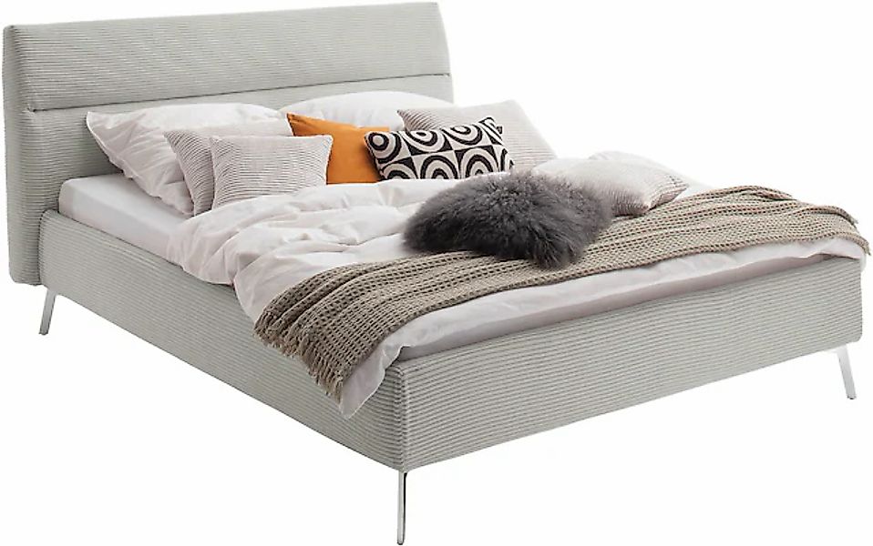 Home affaire Polsterbett »Elvo, weichgepolstertes Kopfteil, wahweise Überlä günstig online kaufen