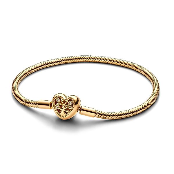 Pandora Armband Gliederarmband Stammbaum Herzverschluss Vergoldet günstig online kaufen