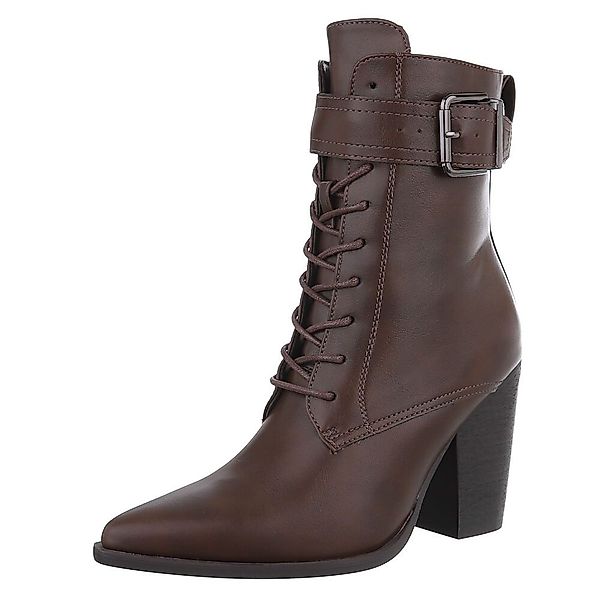 Ital-Design Damen Schnürschuhe Elegant Schnürstiefelette (87740230) günstig online kaufen