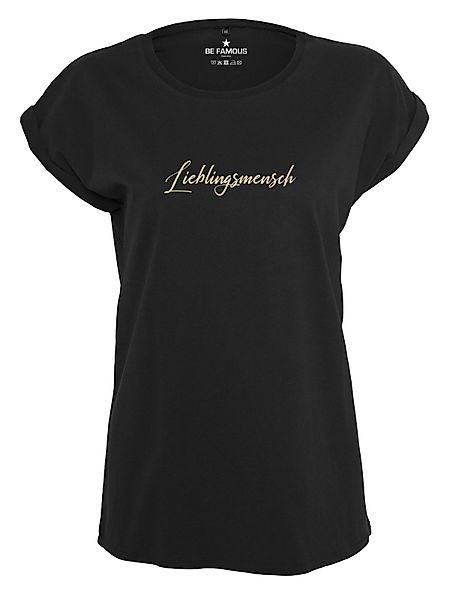 Be Famous Print-Shirt Classic Roll Up günstig online kaufen