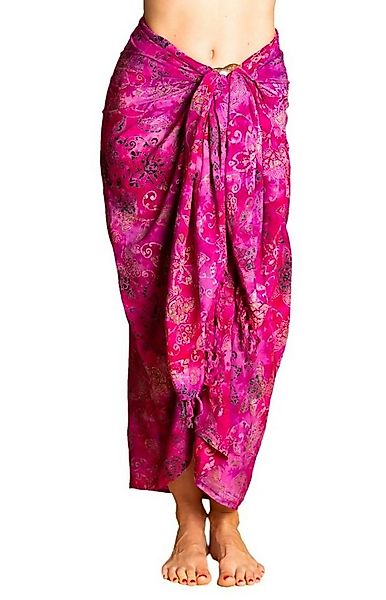 PANASIAM Pareo Sarong Wachsbatik auch in großen Größen, tragbar als Strandt günstig online kaufen