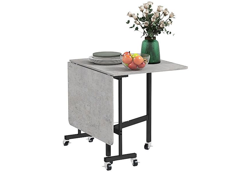 HOMCOM Klapptisch Esszimmertisch für 4-6 Personen, 120cm x 80cm x 73cm (Küc günstig online kaufen
