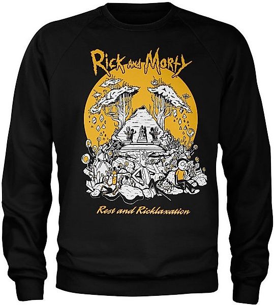 Rick and Morty Rundhalspullover günstig online kaufen