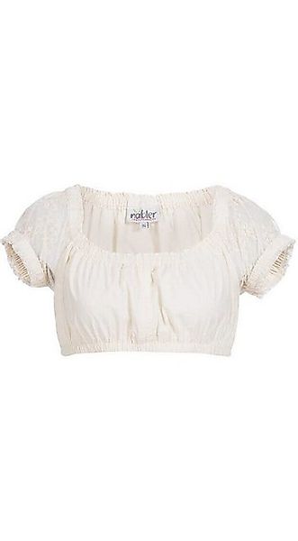 Nübler Dirndlbluse Dirndlbluse Kurzarm Sofia in Creme von Nübler günstig online kaufen