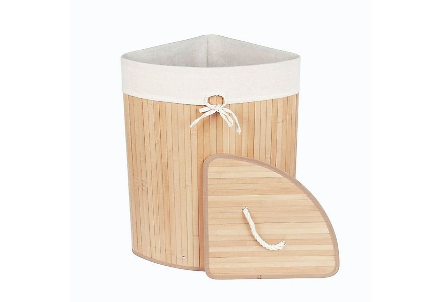 NUXIO Wäschekorb, Eckwäschekorb mit Deckel günstig online kaufen