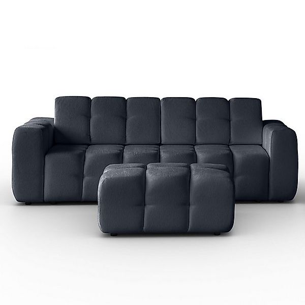MOEBLO Polstergarnitur Tantalia + Hocker/Sessel, (Stilvolles Polstermöbel-S günstig online kaufen