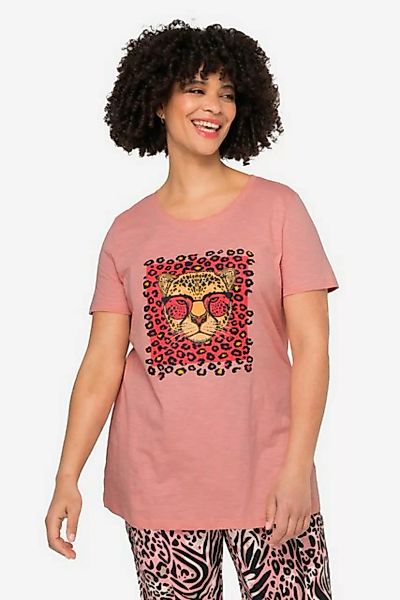 Angel of Style Rundhalsshirt T-Shirt Tiger-Druck Rundhals Halbarm günstig online kaufen