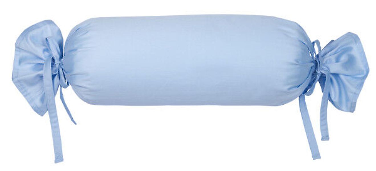 Janine Janine Mako-Satin Bettwäsche Colors 31001 hellblau Größe:  15x40 cm günstig online kaufen