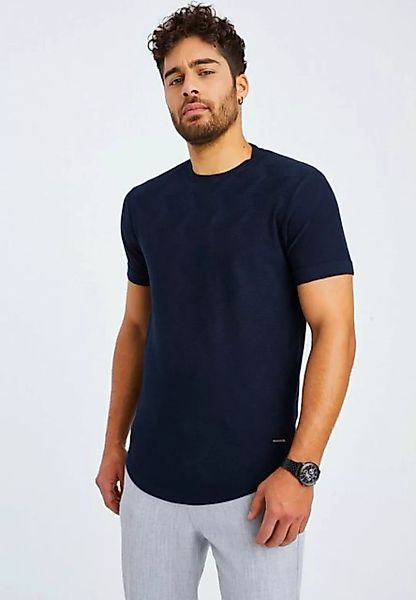 Leif Nelson T-Shirt Herren T-Shirt Rundhals LN-55585 normal günstig online kaufen