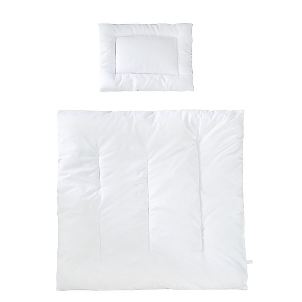 roba® Kinderbettdecke + Kopfkissen Kindersteppbett, ganzjähriges günstig online kaufen