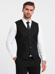 OMBRE Anzugweste Herren Anzugweste ohne Revers günstig online kaufen