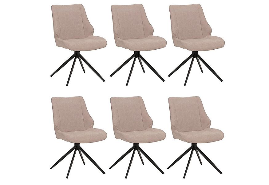 MCW Esszimmerstuhl MCW-O48-6 (Set, 6 St), Stativgestell, Mit höhenverstellb günstig online kaufen