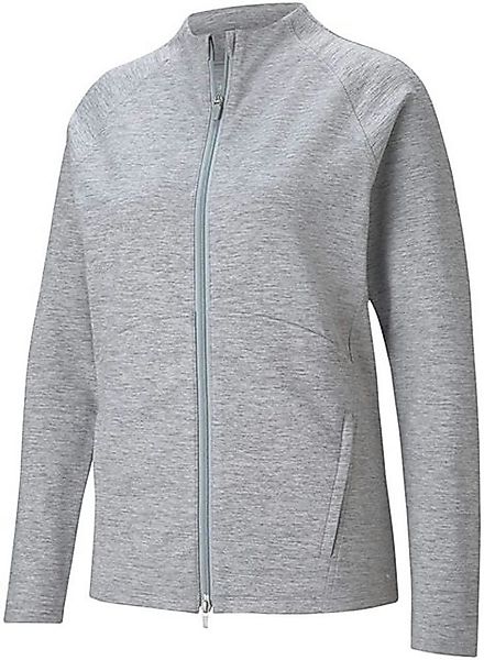 PUMA Poloshirt Puma Golf Jacke Cloudspun Full Zip Grau Damen M günstig online kaufen