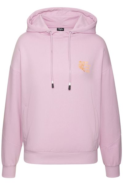 Buffalo Kapuzenpullover mit Kontraststickerei und seitliche Taschen günstig online kaufen