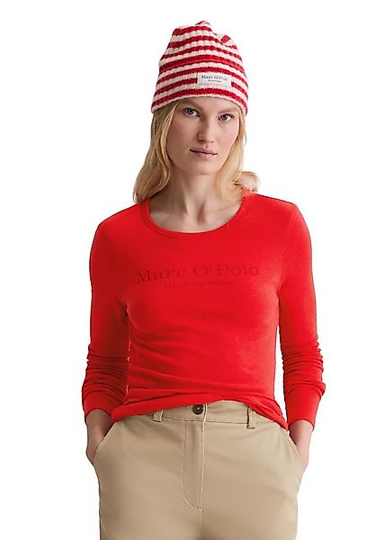 Marc O'Polo Langarmshirt aus Slub Jersey günstig online kaufen