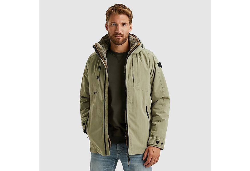 PME LEGEND Winterjacke Herausnehmbares Fellimitat günstig online kaufen