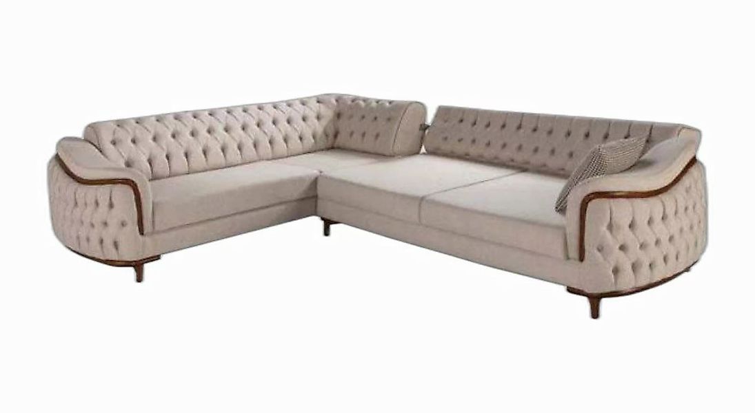 Xlmoebel Ecksofa Neu Ecksofa Wohnlandschaft Chesterfield Couch Polster Eckg günstig online kaufen