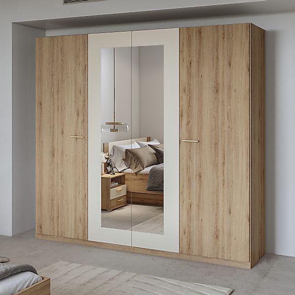 Home affaire Drehtürenschrank "Bitry, Wäscheschrank incl. kompletter Innena günstig online kaufen