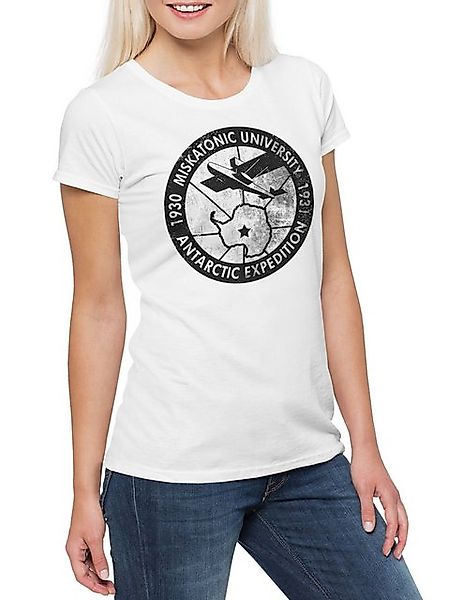 Urban Backwoods Print-Shirt Miskatonic A2 Damen T-Shirt Cthulhu Antartic Mo günstig online kaufen