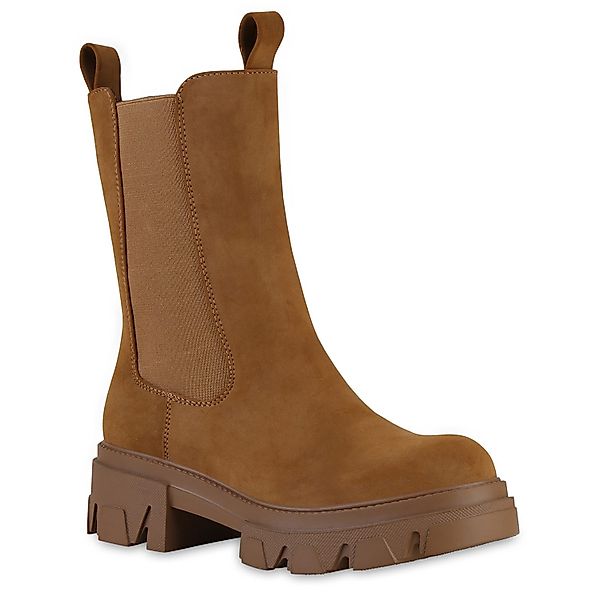 VAN HILL 841348 Plateaustiefelette Damen Plateau günstig online kaufen