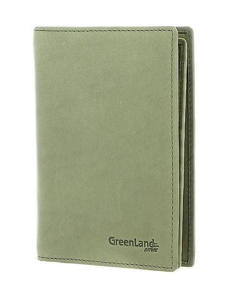 GreenLand Nature Etui Passport / Document Case, aus echtem Rindsleder mit R günstig online kaufen